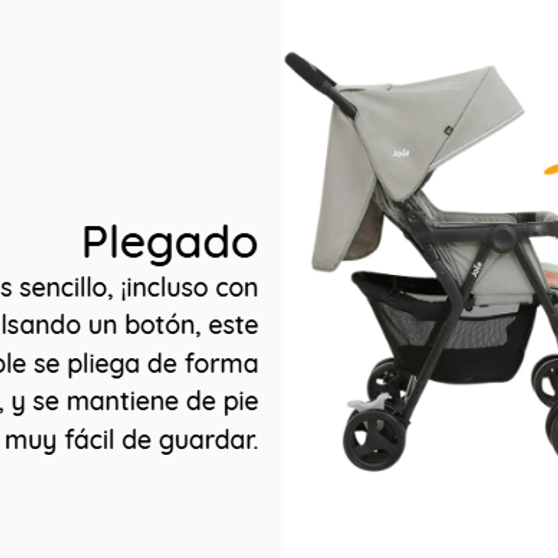 JOIE - COCHE PASEO DOBLE AIRE TWIN  NECTAR & MINERAL / PRODUCTO SUBPRIME 6