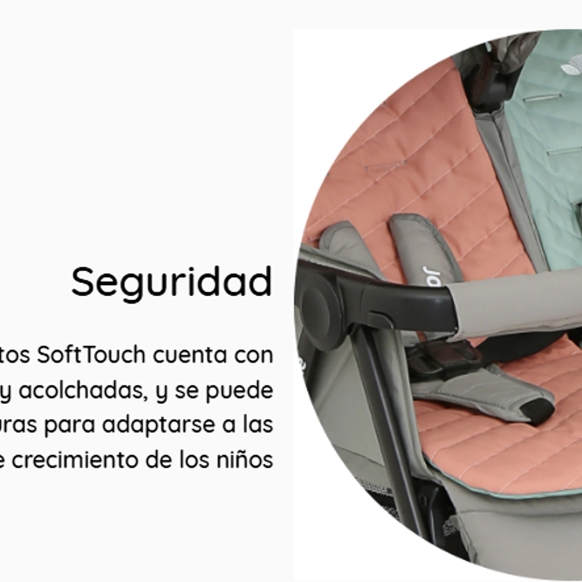 JOIE - COCHE PASEO DOBLE AIRE TWIN  NECTAR & MINERAL / PRODUCTO SUBPRIME 11