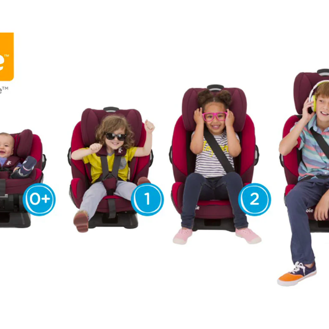 JOIE - SILLA DE AUTO CONVERTIBLE EVERY STAGE BROWN / PRODUCTO SUBPRIME 3