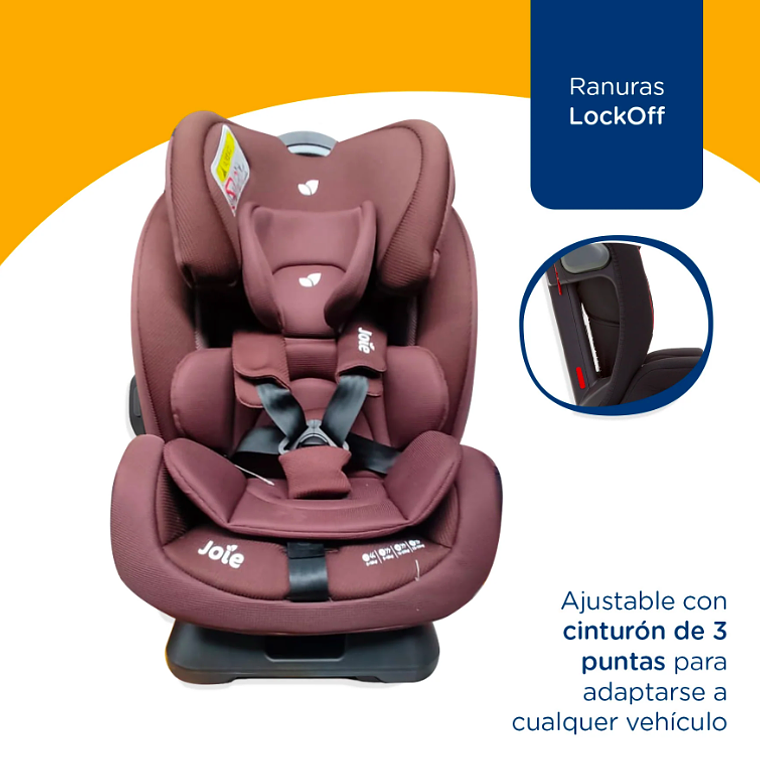 JOIE - SILLA DE AUTO CONVERTIBLE EVERY STAGE BROWN / PRODUCTO SUBPRIME 5