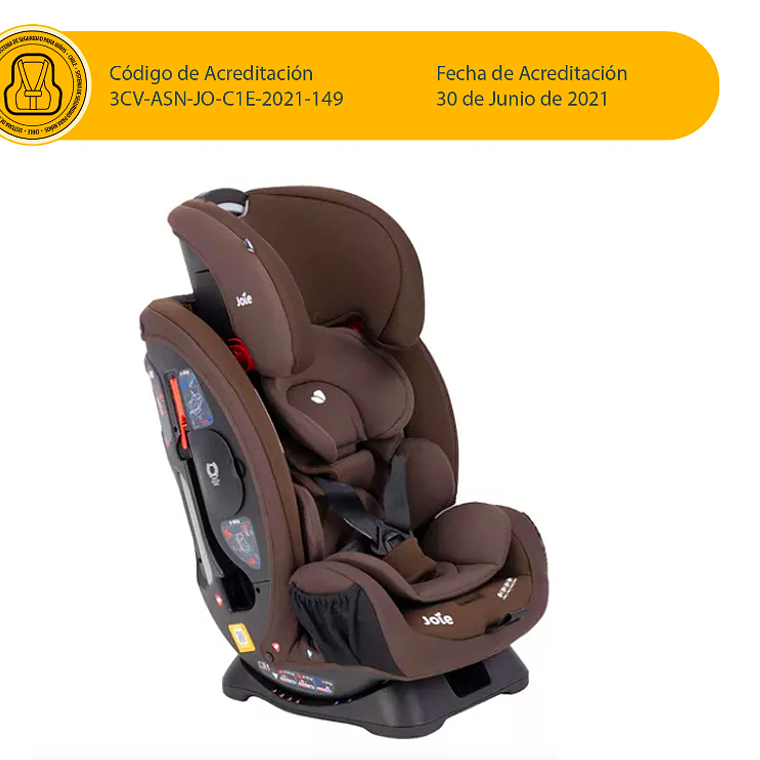 JOIE - SILLA DE AUTO CONVERTIBLE EVERY STAGE BROWN / PRODUCTO SUBPRIME 6