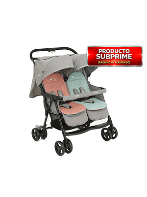 JOIE - COCHE PASEO DOBLE AIRE TWIN  NECTAR & MINERAL / PRODUCTO SUBPRIME