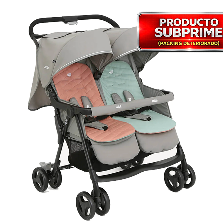 JOIE - COCHE PASEO DOBLE AIRE TWIN  NECTAR & MINERAL / PRODUCTO SUBPRIME 1