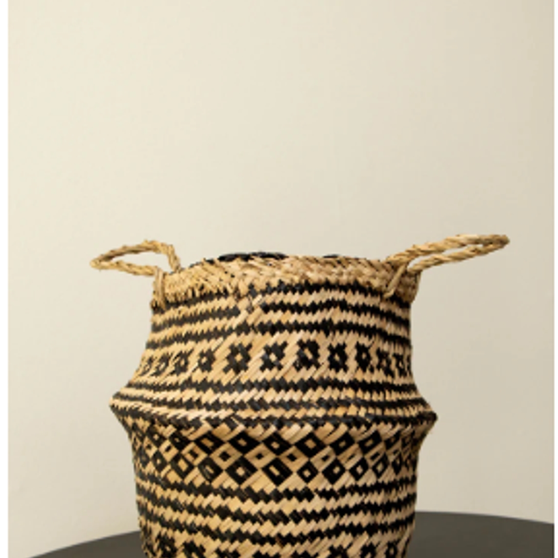 CANASTO SANTORINI NEGRO XL 1