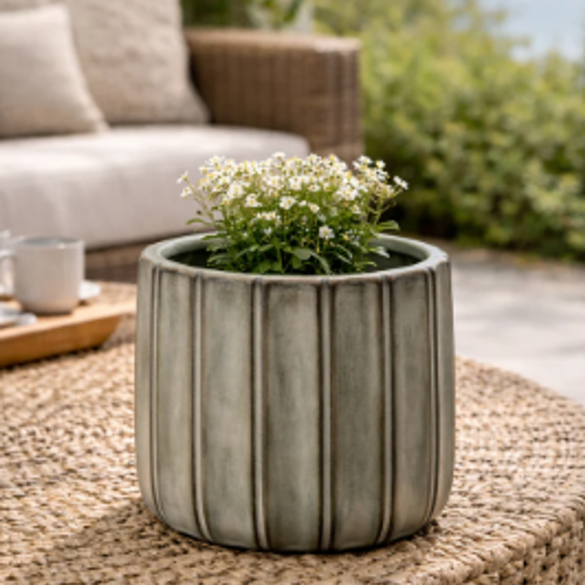 BERGEN 20X20 (PORTA MACETERO CERÁMICA M) 1