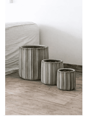 BERGEN 27X27 CM (PORTA MACETERO CERÁMICA L)