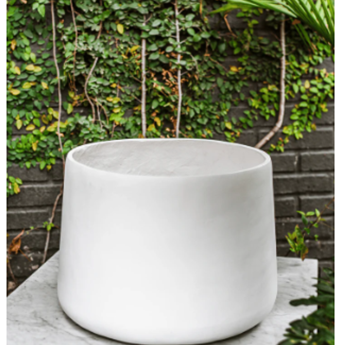 MARRUECOS 50X40 BLANCO (MACETERO FIBRA DE ARCILLA XXL) 1