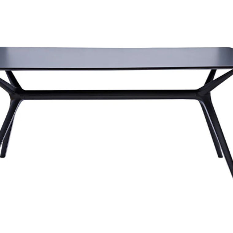 MESA TAVARI NEGRA (120x80x74 cm) 2