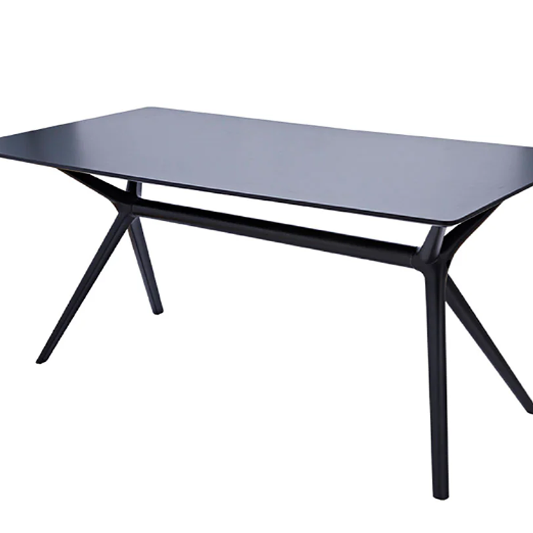 MESA TAVARI NEGRA (120x80x74 cm) 3