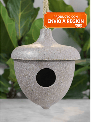 CASA DE NIDO PARA PAJAROS CHAITEN (18,7x16 CM)