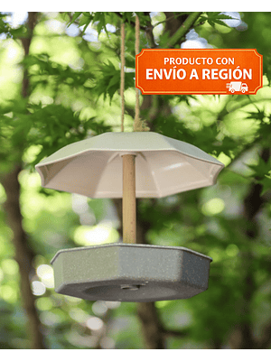 COMEDERO PARA PAJAROS BIO BIO (22x21x22 CM)