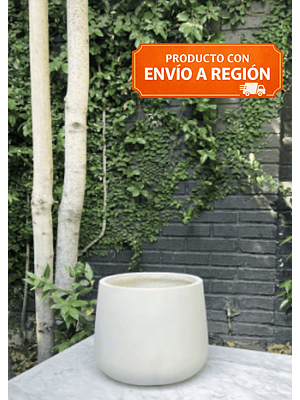 MARRUECOS GRIS 26X24 CM  (MACETERO FIBRA DE ARCILLA L)