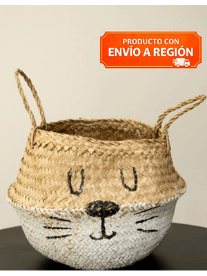 CANASTO BIGOTES L (23x29x27 CM)