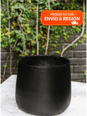 MARRUECOS NEGRO 26X24 CM (MACETERO FIBRA DE ARCILLA L)
