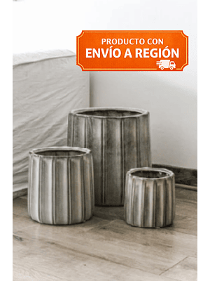 BERGEN 20X20 CM (PORTA MACETERO CERÁMICA M)