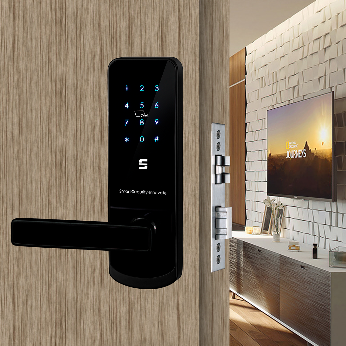 CERRADURA DIGITAL A230-NK. MANO IZQUIERDA 3