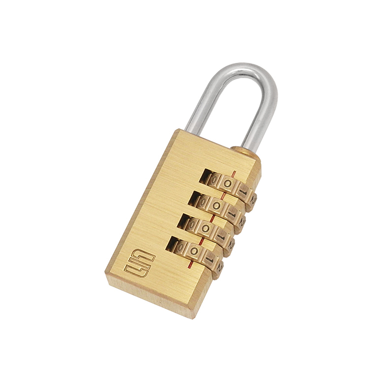 CANDADO/ LATÓN/ 28 MM/ CÓDIGO RESETEABLE/ BLISTER 1