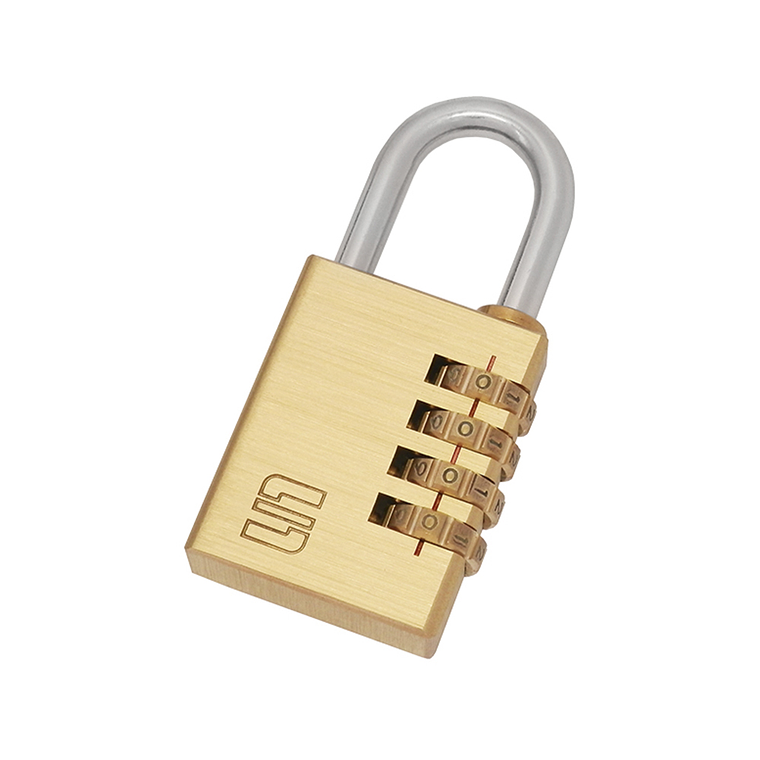 CANDADO/ LATÓN/ 38 MM/ CÓDIGO RESEATEABLE /BLISTER 1