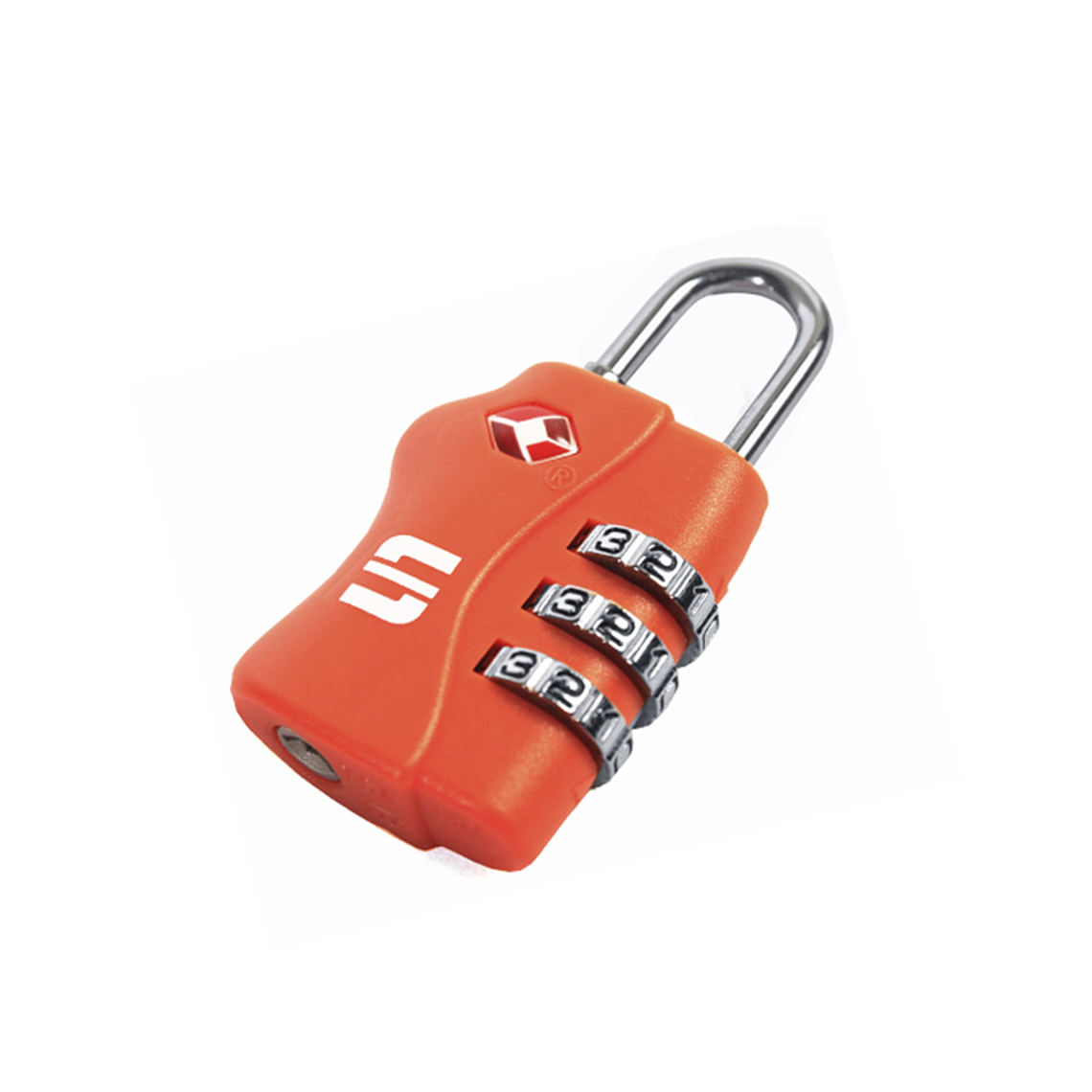 CANDADO/TSA/30MM/NARANJO/BLISTER 1