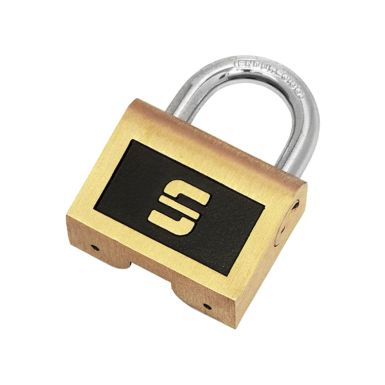 CANDADO/LATÓN FORJADO/46MM/4 LLAVES/BLÍSTER 1