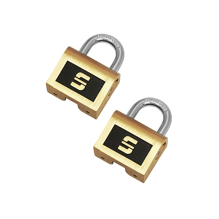 CANDADO/LATÓN FORJADO/38MM/SET 2U C/LLAVES IGUALES/BLÍSTER - SET 2 CANDADOS IGUALADOS 1