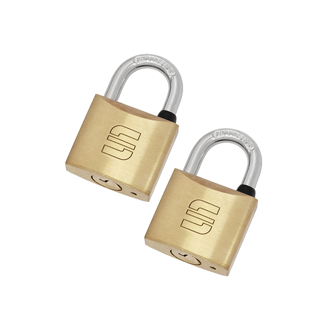 CANDADO/LATÓN/30MM/SET 2U C/LLAVES IGUALES/BLÍSTER 1