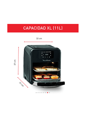 HORNO FREIDORA DE AIRE EASY FRY & GRILL DIGITAL 11 L 9 EN 1