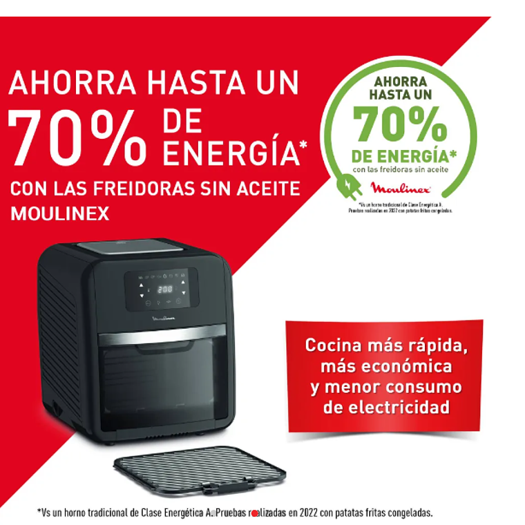 HORNO FREIDORA DE AIRE EASY FRY & GRILL DIGITAL 11 L 9 EN 1 3