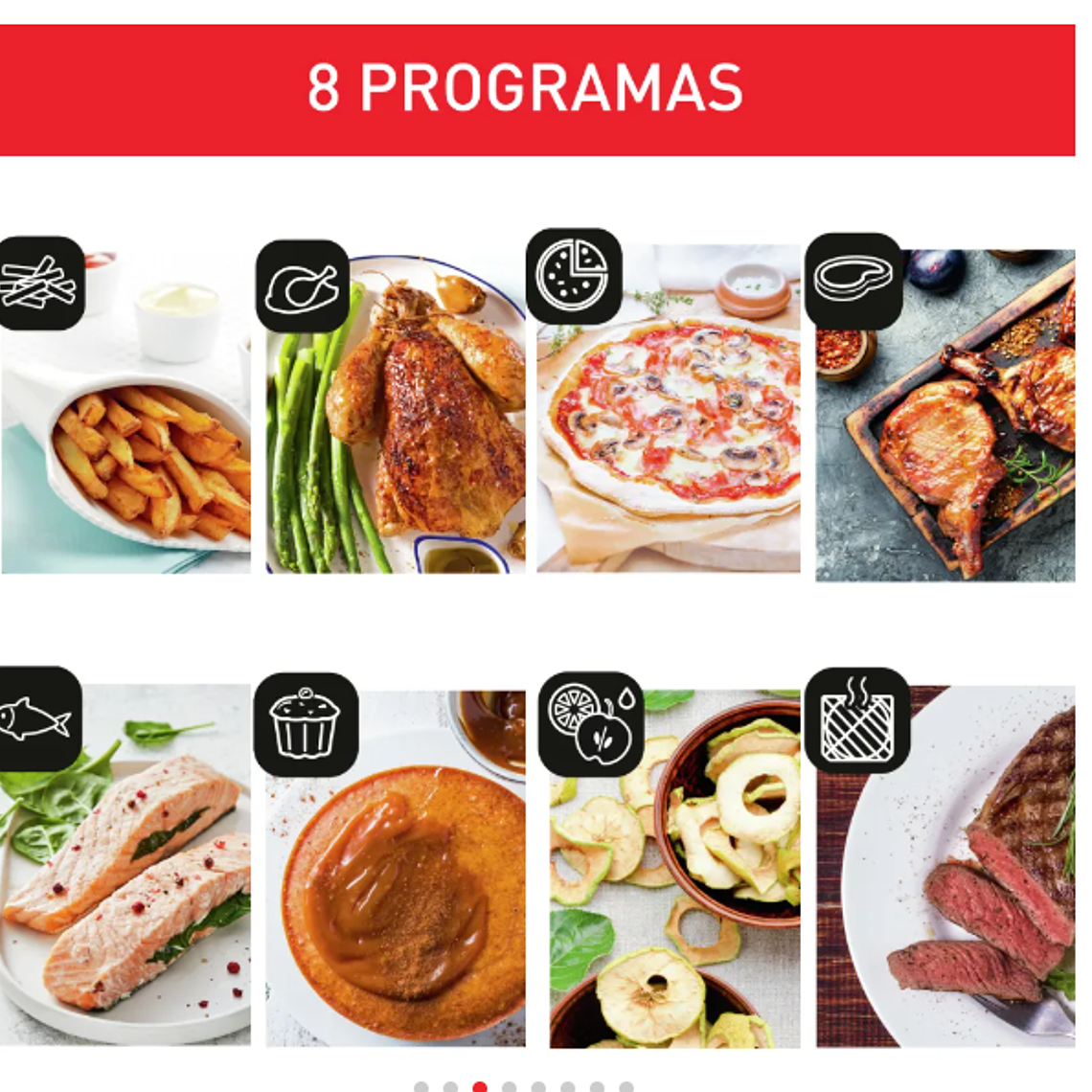 HORNO FREIDORA DE AIRE EASY FRY & GRILL DIGITAL 11 L 9 EN 1 4