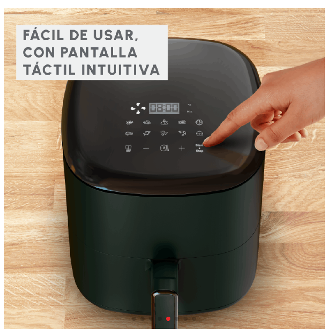 FREIDORA DE AIRE EASY FRY DIGITAL MAX FOREST 5L MOULINEX 7