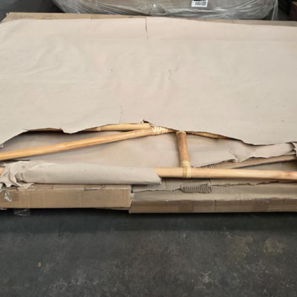 RESPALDO FLORENCIA RATÁN KING / PELADURA LEVE EN 1 BARRA - EMBALAJE DAÑADO 7