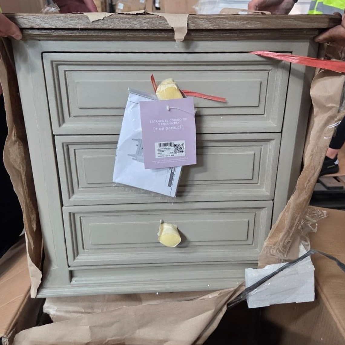 VELADOR VINCI 3 CAJONES / EMBALAJE DAÑADO 7