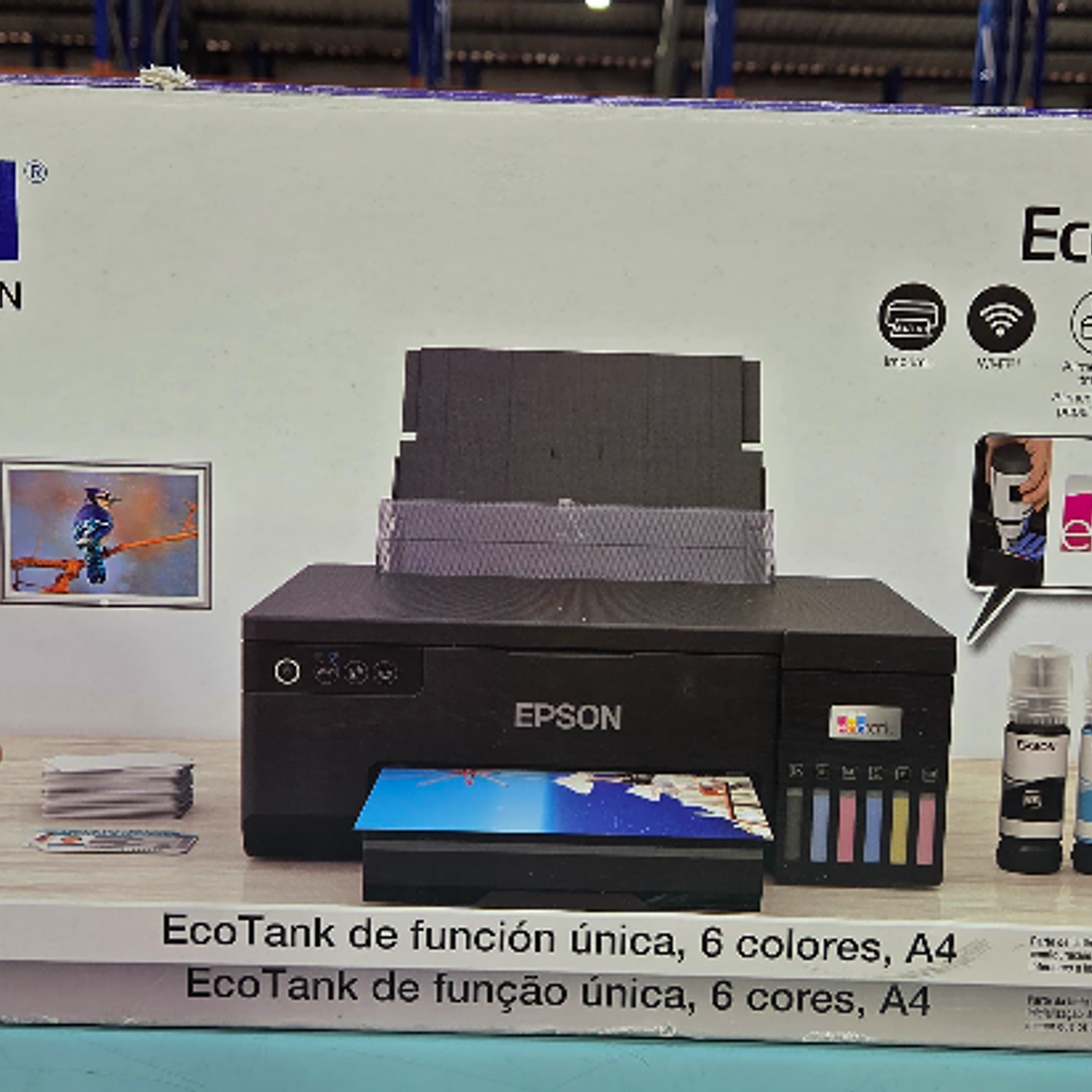 EPSON IMPRSORA FOTOGRÁFICA ECOTANK L8050 / EMBALAJE DAÑADO 5