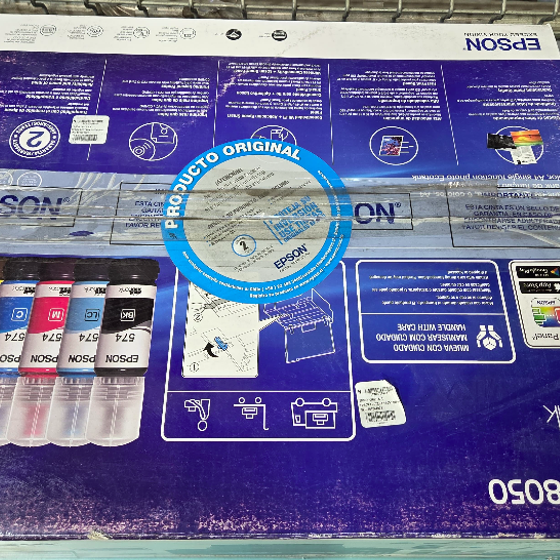 EPSON IMPRSORA FOTOGRÁFICA ECOTANK L8050 / EMBALAJE DAÑADO 6