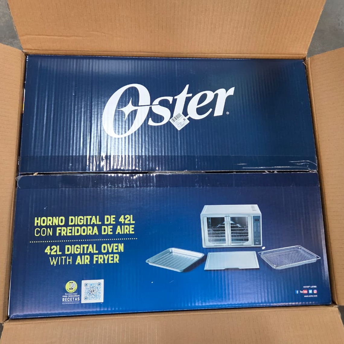 HORNO DIGITAL CON FREIDORA DE AIRE 42 LITROS / RAYADURA LEVE PARTE DE LA CUBIERTA - EMBALAJE DANADO 3