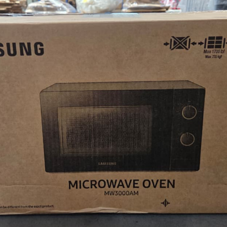 MICROONDAS MANUAL 20 LITROS 650W MS20A3010AL/ZS NEGRO / EMBALAJE DAÑADO 7