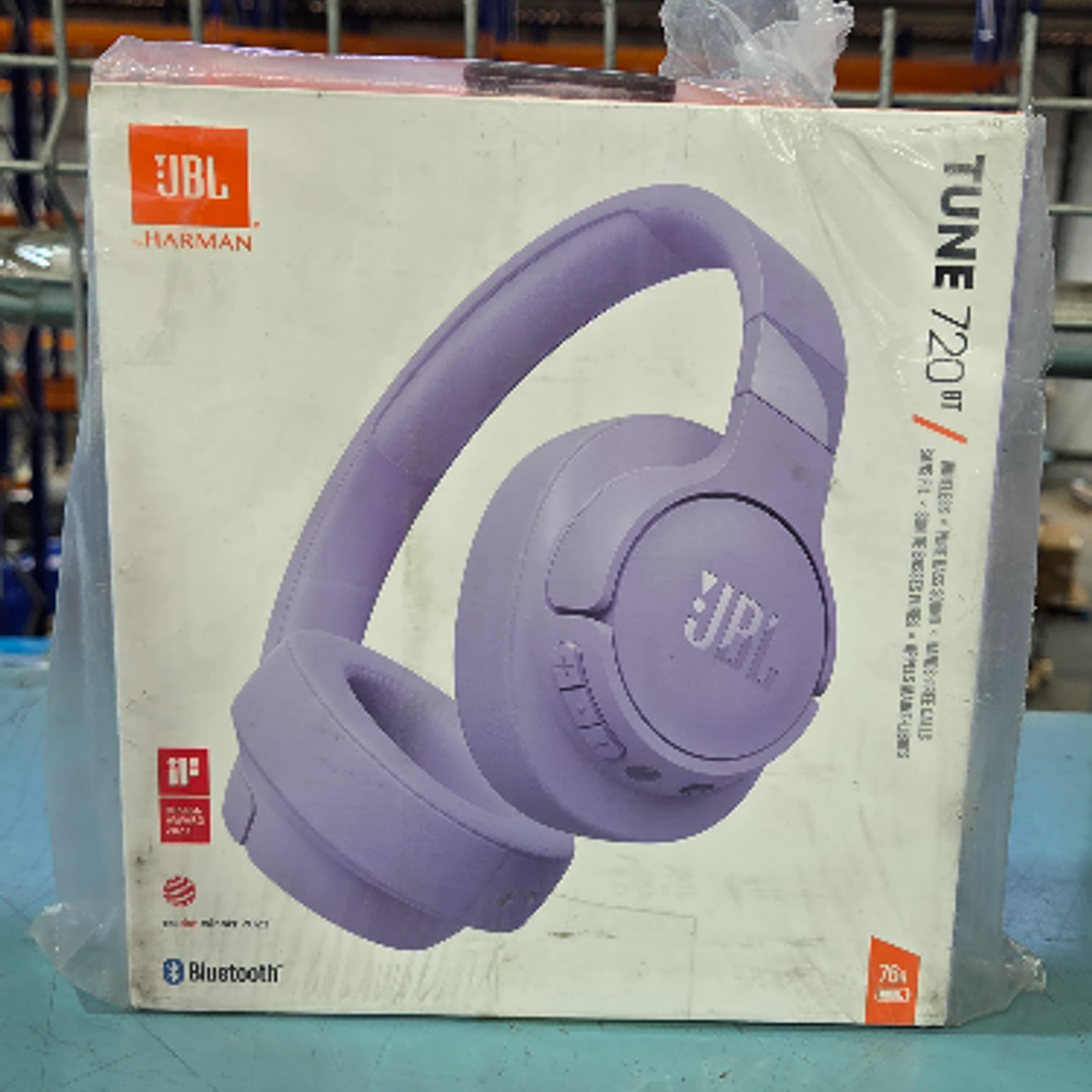 AUDÍFONOS BLUETOOHT ON EAR TUNE 720NC PÚRPURA / EMBALAJE DAÑADO 8