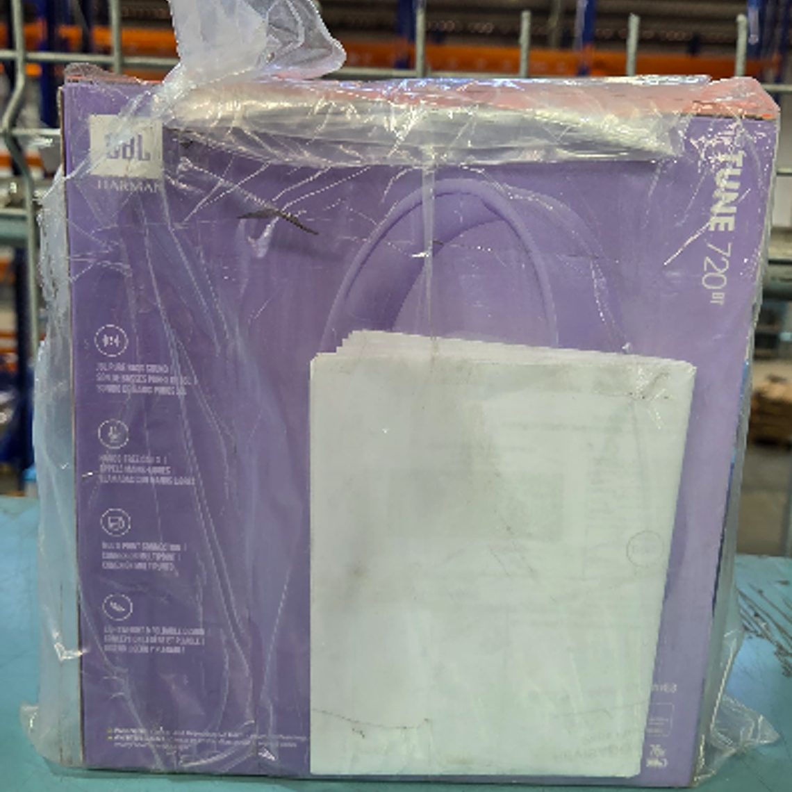 AUDÍFONOS BLUETOOHT ON EAR TUNE 720NC PÚRPURA / EMBALAJE DAÑADO 9