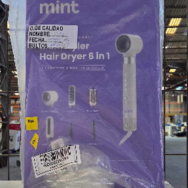 SECADOR DE PELO MULTISTYLER 6 EN 1 MHR-015 BLANCO / EMBALAJE DAÑADO 6