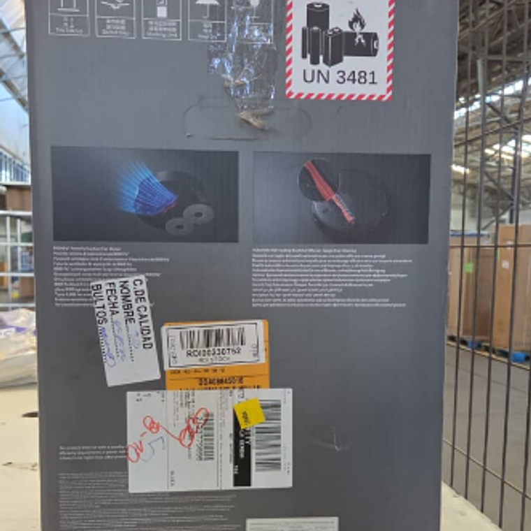 ASPIRADORA ROBOT 2.5 LITROS X20 MAX NEGRO / EMBALAJE DAÑADO 8