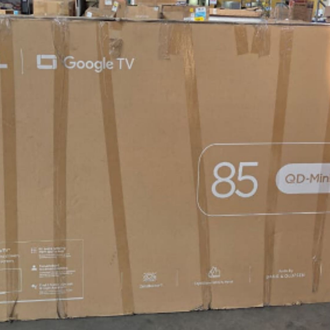 SMART TV 85'' UHD 4K C8K GAMER / EMBALAJE DAÑADO 4