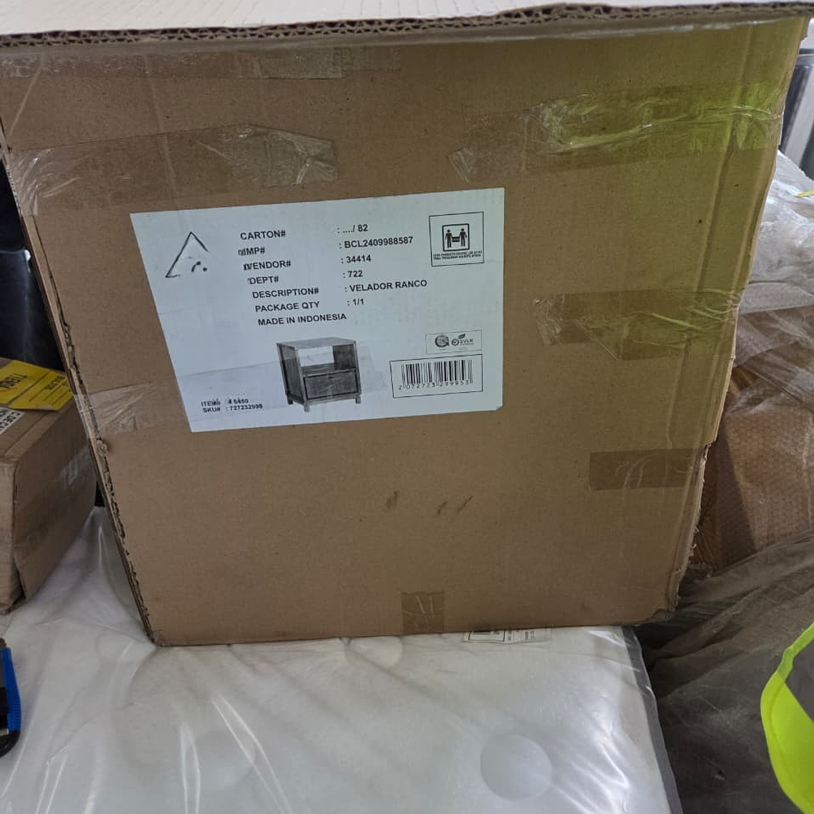 VELADOR RANCO / CUBIERTA CON RAYA LEVE  - EMBALAJE DAÑADO 7