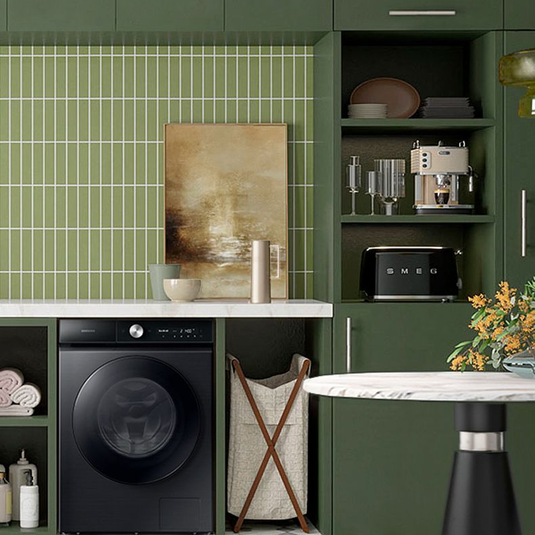 SECADORA CARGA FRONTAL BESPOKE 17K SISTEMA DE SECADO INTELIGENTE DV17B9750CV/ZS / ABOLLADURA LEVE EN LATERAL Y PARTE SUPERIOR 7