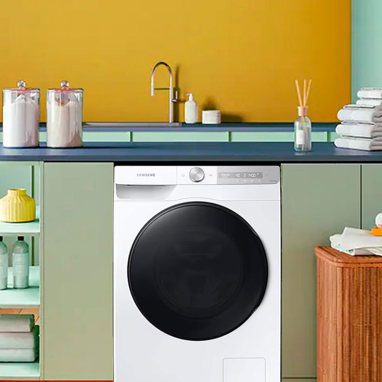 LAVADORA SECADORA FRONTAL 12.5/7 KG CON IA WD12T704DBH/Z / ABOLLADA LEVE PARTE TRASERA  - EMBALAJE DANADO 10