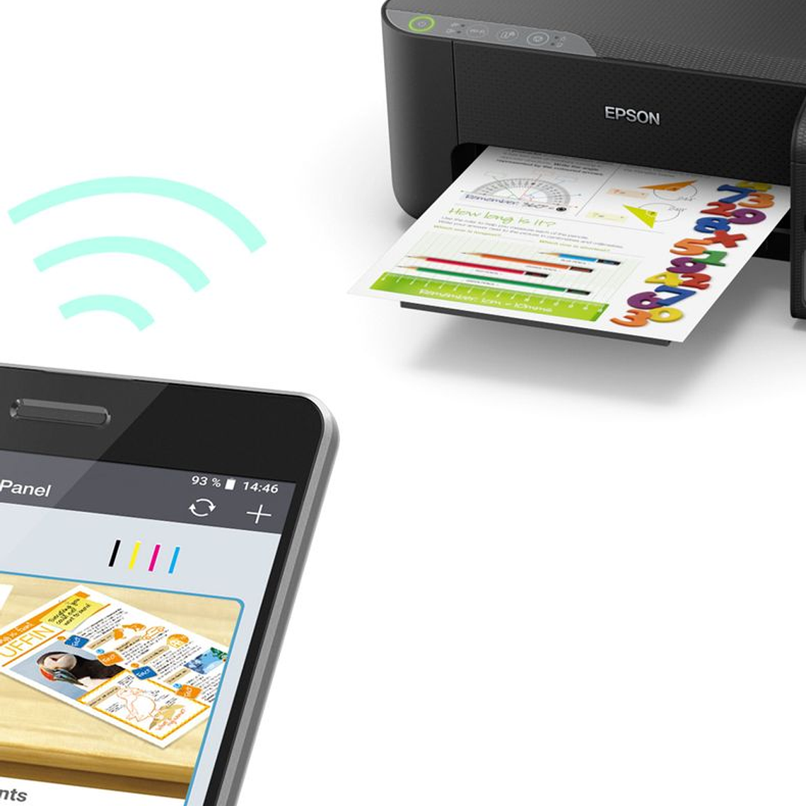 EPSON IMPRESORA DE TINTA CONTINUA ECOTANK L1250 / SUCIO LEVE - EMBALAJE DAÑADO 7