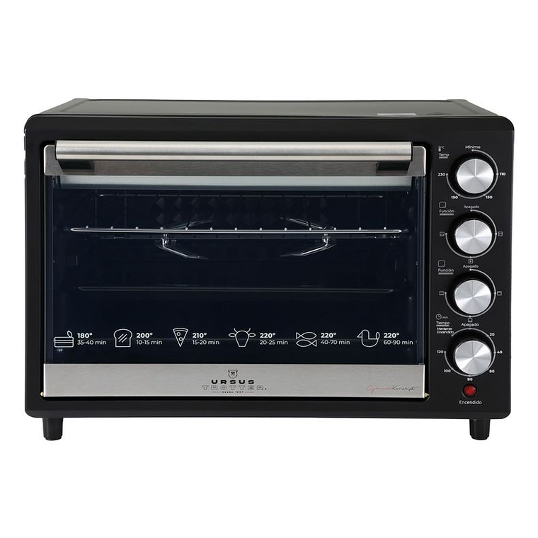 HORNO ELÉCTRICO 38 LITROS T-BACKOFEN PRO-B 38L / ABOLLADURA LEVE LATERAL - EMBALAJE DAÑADO 1