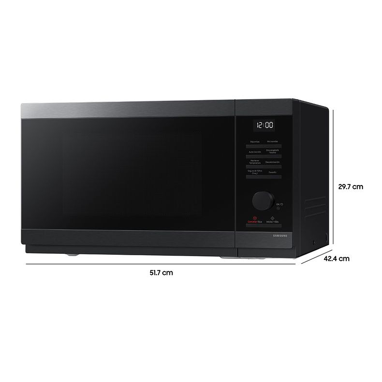 MICROONDAS CON POWER DEFROST 32 LITROS NEGRO - MW4000D / EMBALAJE DAÑADO 2