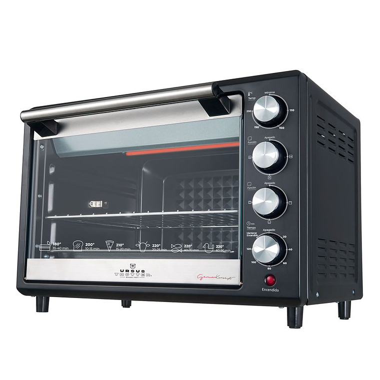 HORNO ELÉCTRICO 38 LITROS T-BACKOFEN PRO-B 38L / ABOLLADURA LEVE LATERAL - EMBALAJE DAÑADO 2