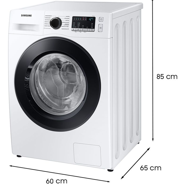 LAVADORA SECADORA 9,5/6K ECOBUBBLE WD95T4046CE/ZS / COSTADO ABOLLADO LEVE - EMBALAJE DANADO 2