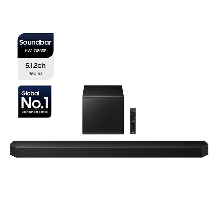 SOUNDBAR Q-SERIES HW-Q800F 7.1.4 SUBWOOFER CON ALTAVOZ INALÁMBRICO 2025 / EMBALAJE DAÑADO 2